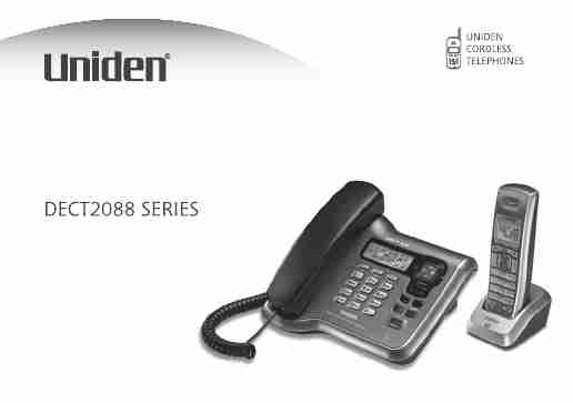 Uniden Cordless Telephone DECT2088 Series-page_pdf